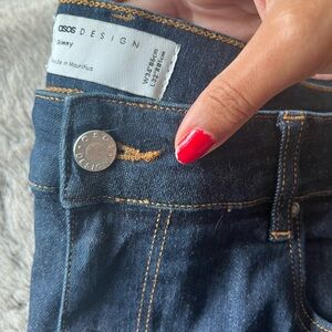 ASOS Men's Skinny Jeans - Dark Blue